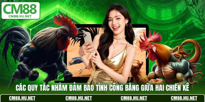 Các quy tắc nhằm đảm bảo tính công bằng giữa hai chiến kê