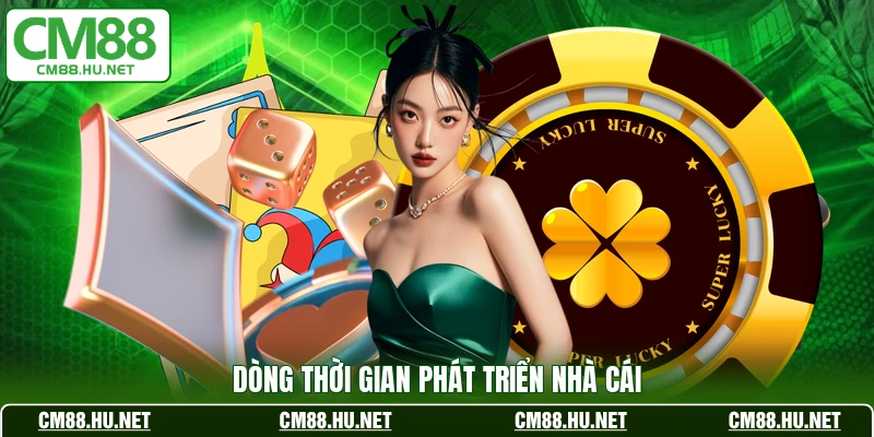 Dòng thời gian phát triển nhà cái