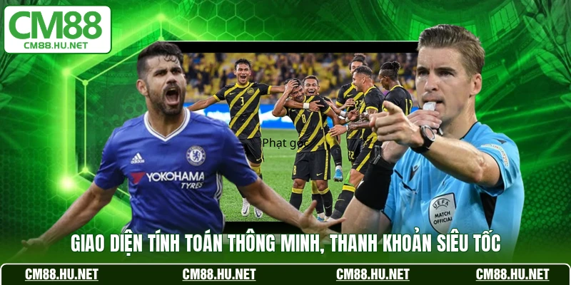 Giao diện tính toán thông minh, thanh khoản siêu tốc 