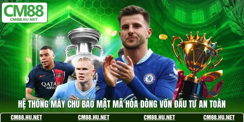Hệ thống máy chủ bảo mật mã hóa dòng vốn đầu tư an toàn 
