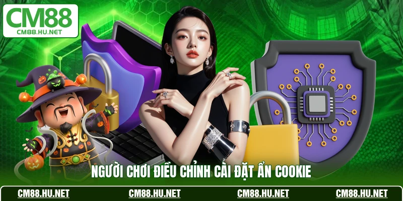 Người chơi điều chỉnh cài đặt ẩn cookie